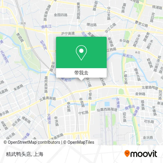 精武鸭头店地图