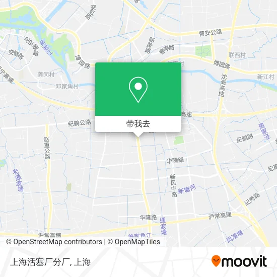 上海活塞厂分厂地图