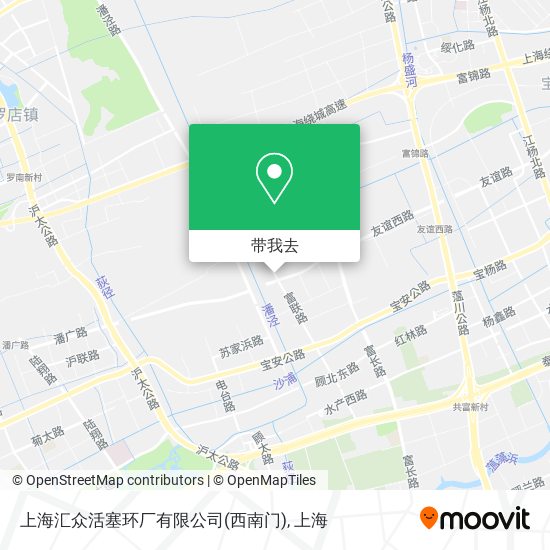 上海汇众活塞环厂有限公司(西南门)地图