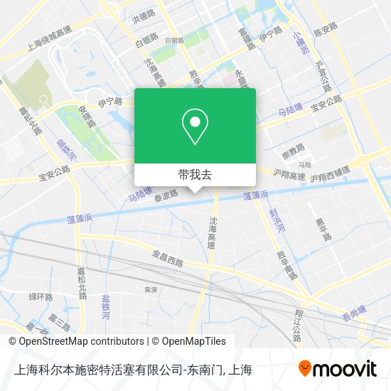 上海科尔本施密特活塞有限公司-东南门地图