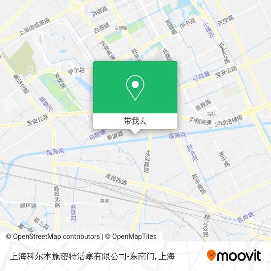 上海科尔本施密特活塞有限公司-东南门地图