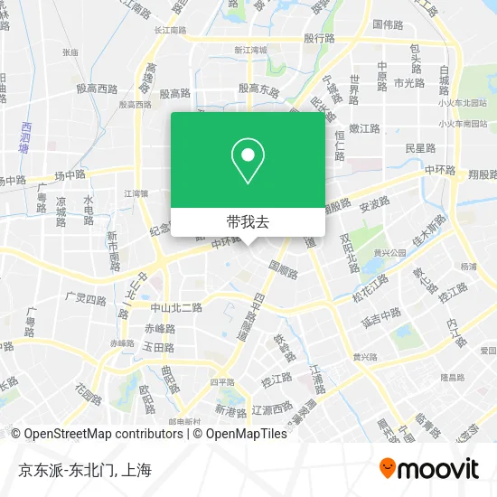 京东派-东北门地图
