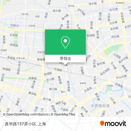 真华路157弄小区地图