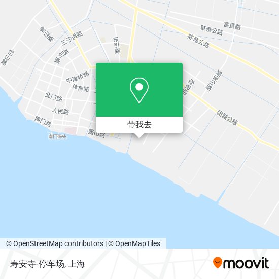 寿安寺-停车场地图