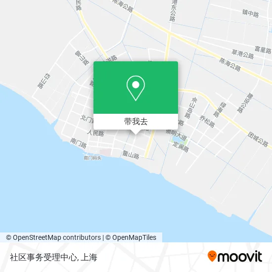 社区事务受理中心地图