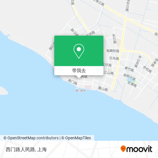 西门路人民路地图