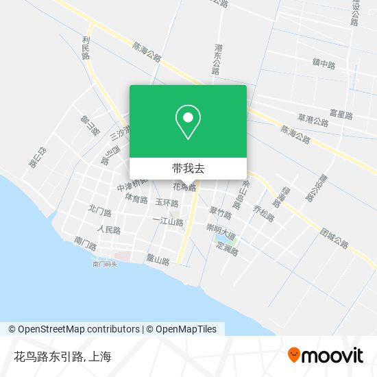 花鸟路东引路地图