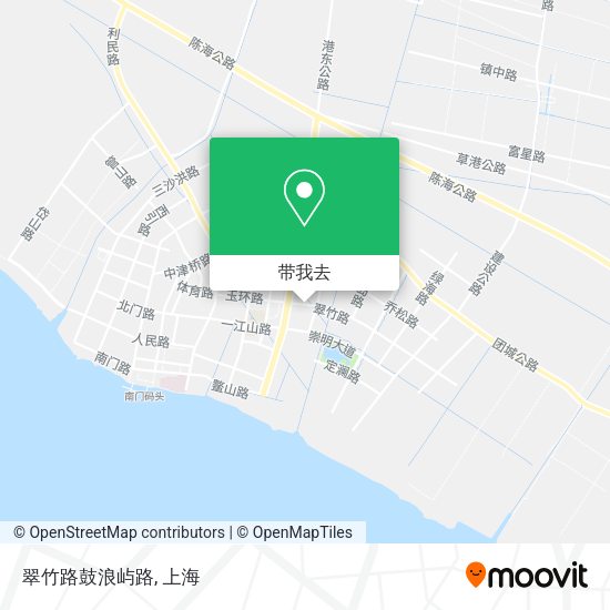 翠竹路鼓浪屿路地图