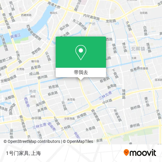 1号门家具地图