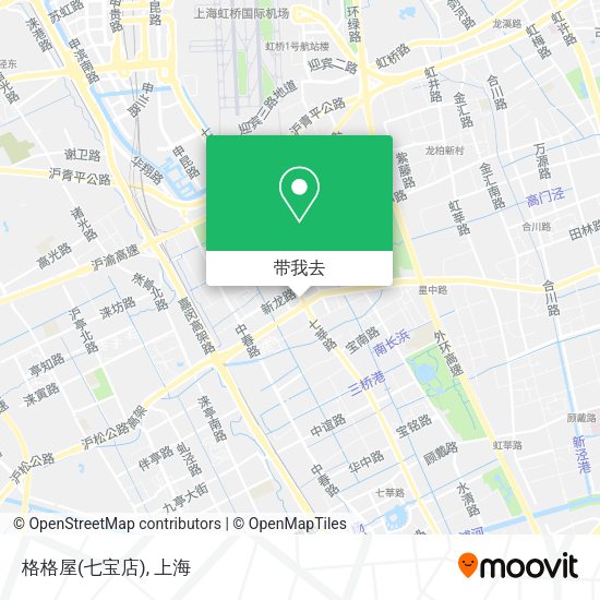格格屋(七宝店)地图