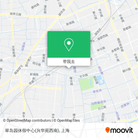 翠岛园休假中心(兴华苑西南)地图