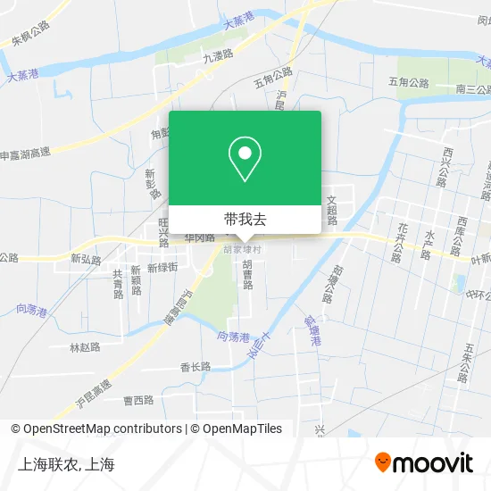 上海联农地图