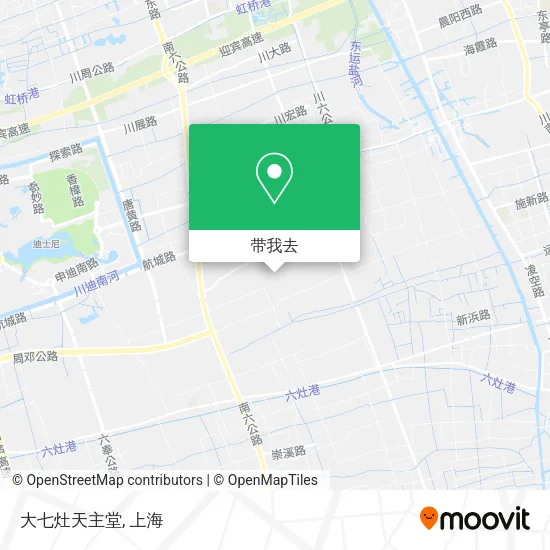 大七灶天主堂地图