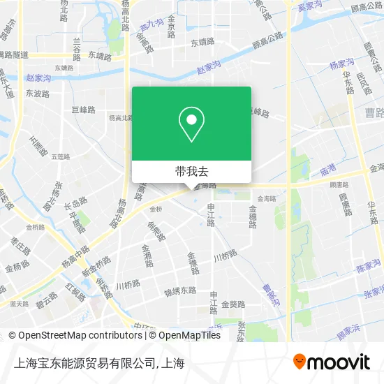 上海宝东能源贸易有限公司地图