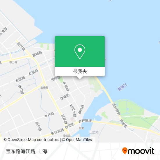 宝东路海江路地图