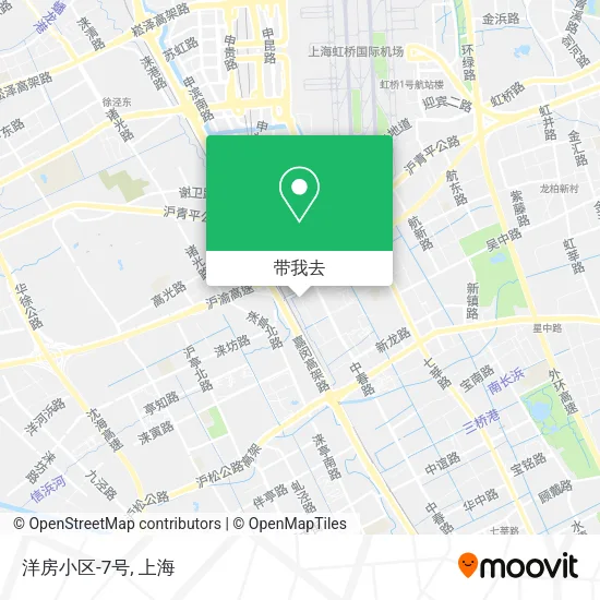 洋房小区-7号地图
