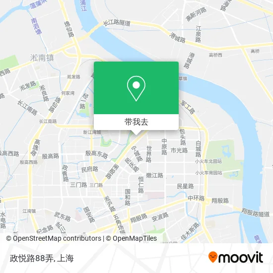 政悦路88弄地图