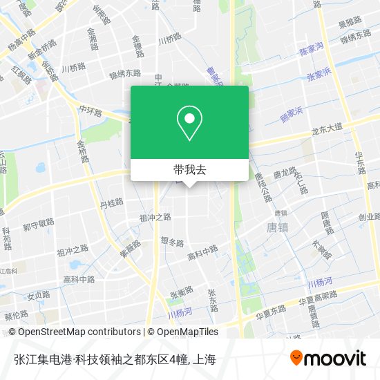 张江集电港·科技领袖之都东区4幢地图