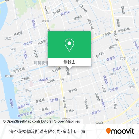 上海杏花楼物流配送有限公司-东南门地图