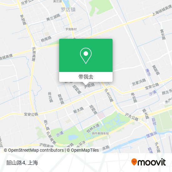 韶山路4地图