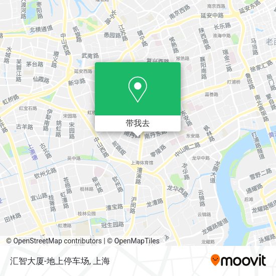 汇智大厦-地上停车场地图