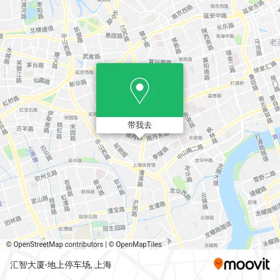 汇智大厦-地上停车场地图