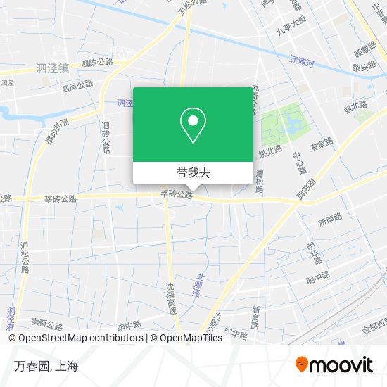 万春园地图