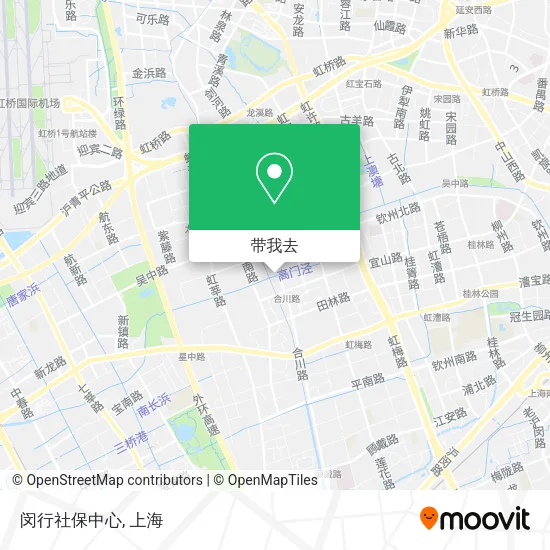 闵行社保中心地图