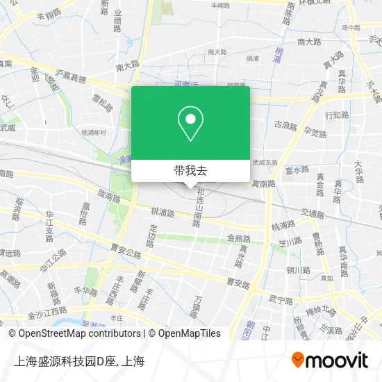 上海盛源科技园D座地图