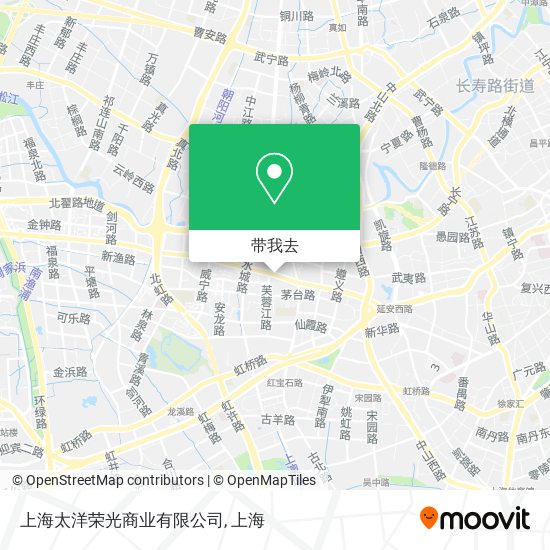 上海太洋荣光商业有限公司地图