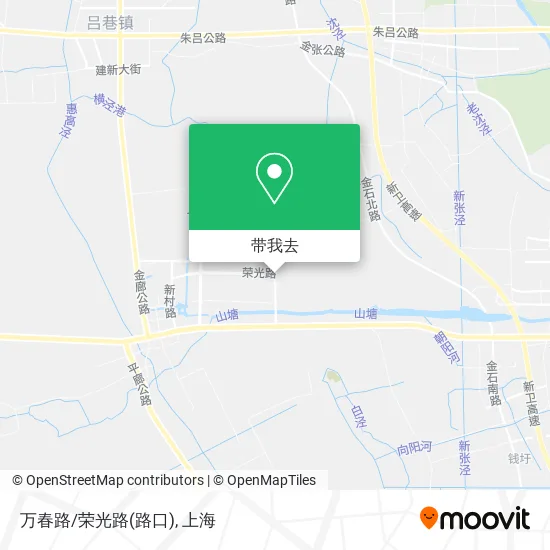 万春路/荣光路(路口)地图