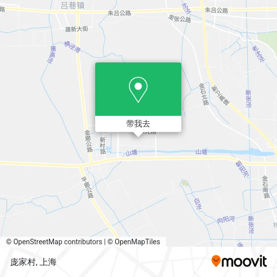 庞家村地图