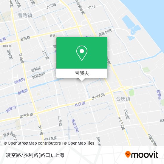 凌空路/胜利路(路口)地图