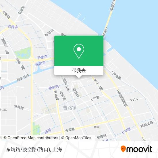 东靖路/凌空路(路口)地图