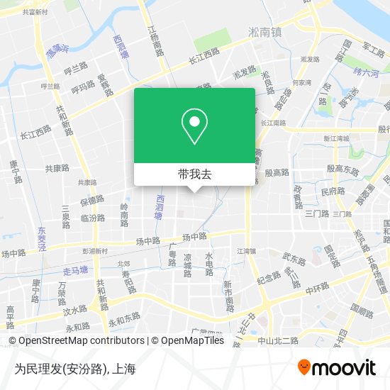 为民理发(安汾路)地图