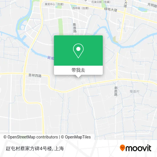 赵屯村蔡家方碑4号楼地图