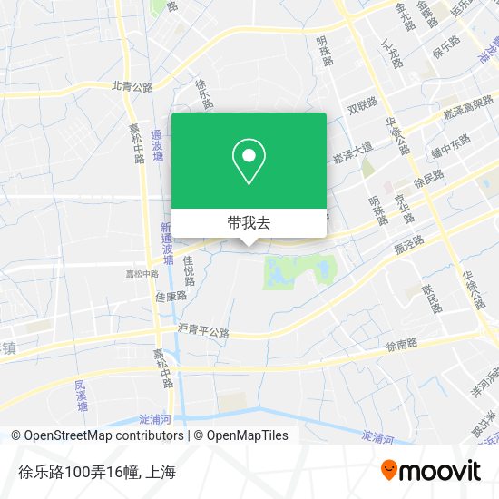 徐乐路100弄16幢地图