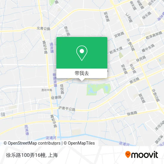 徐乐路100弄16幢地图