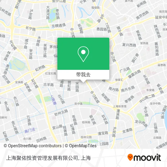 上海聚佑投资管理发展有限公司地图