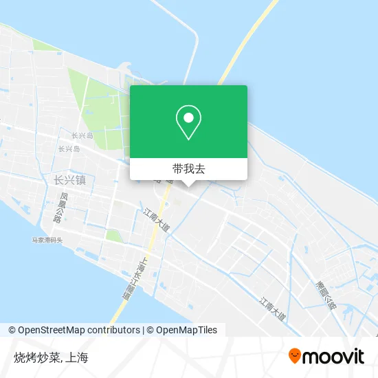 烧烤炒菜地图