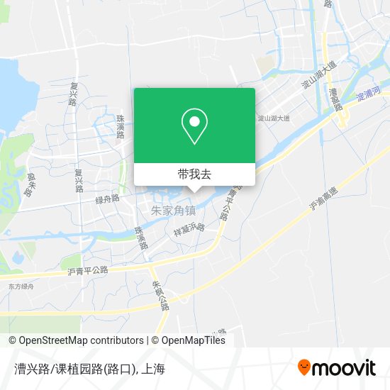 漕兴路/课植园路(路口)地图
