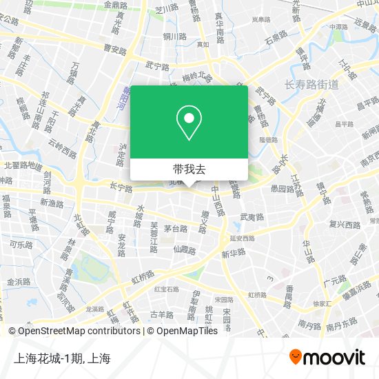 上海花城-1期地图