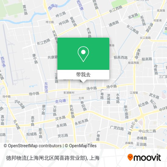 德邦物流(上海闸北区闻喜路营业部)地图