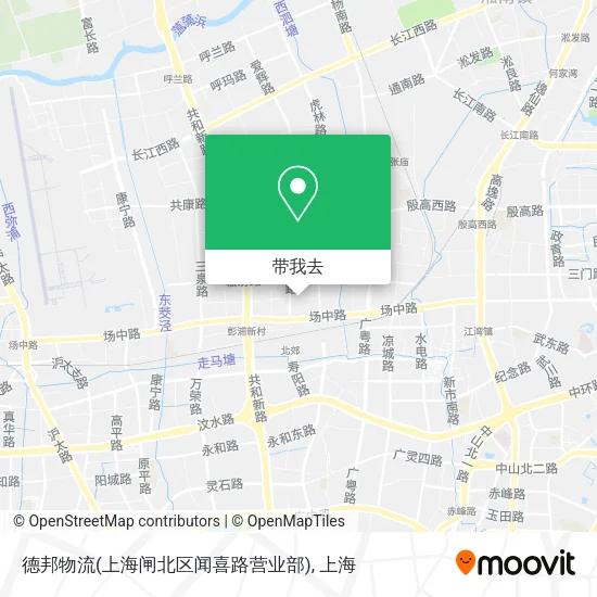 德邦物流(上海闸北区闻喜路营业部)地图