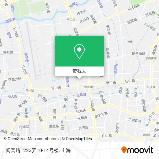 闻喜路1223弄10-14号楼地图