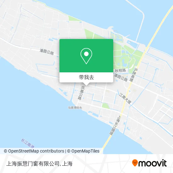 上海振慧门窗有限公司地图