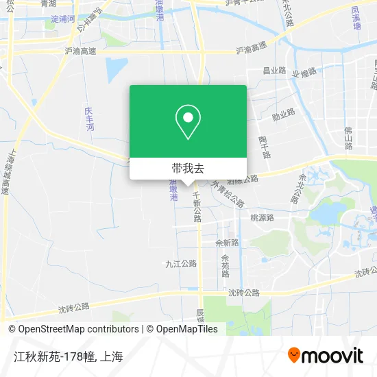 江秋新苑-178幢地图