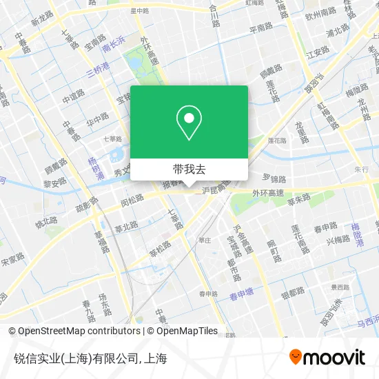 锐信实业(上海)有限公司地图