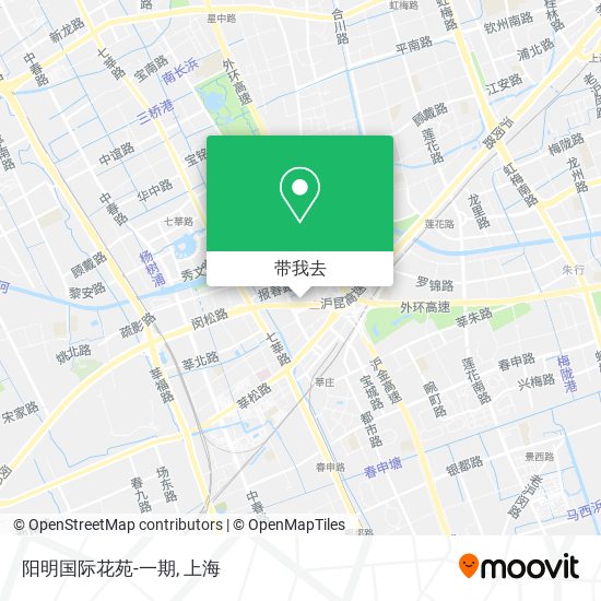 阳明国际花苑-一期地图