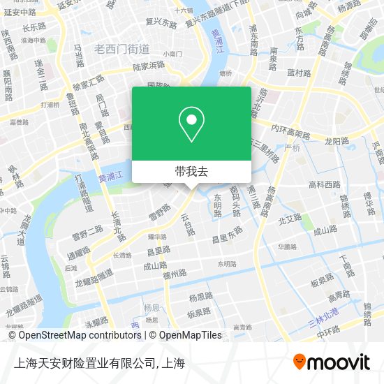 上海天安财险置业有限公司地图